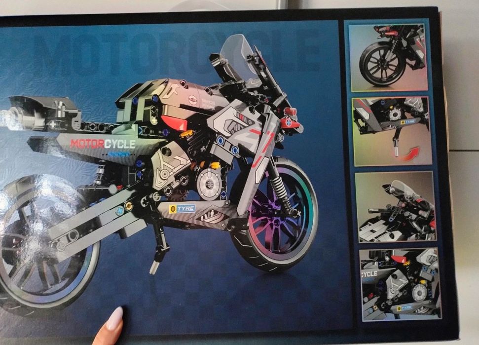 Nowe klocki motocykl