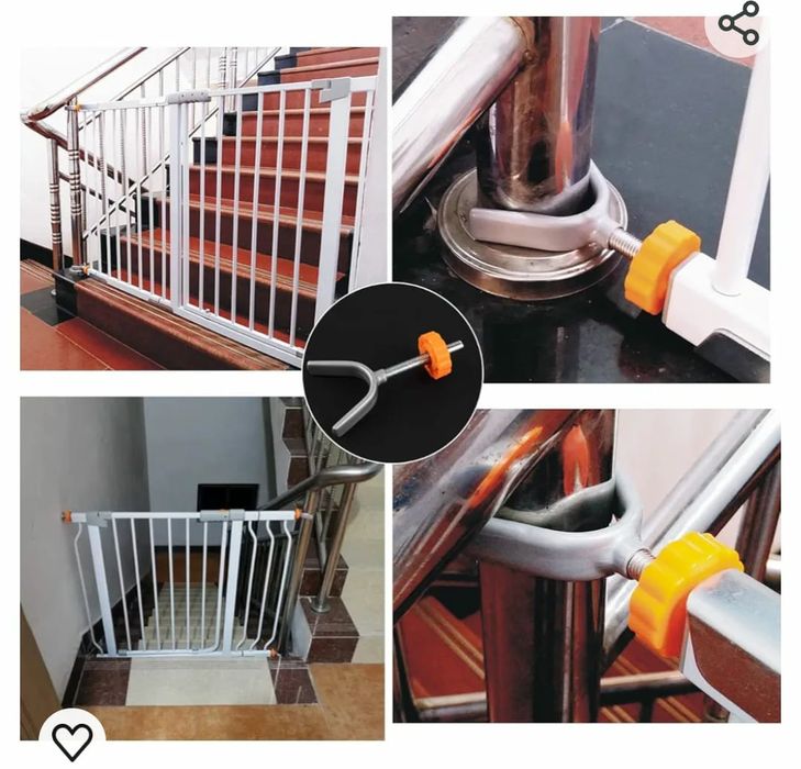 Parafuso adaptador para portão de segurança