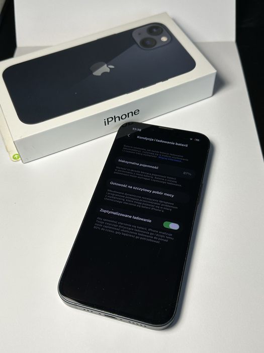 IPhone 13 128GB kondycja 87%