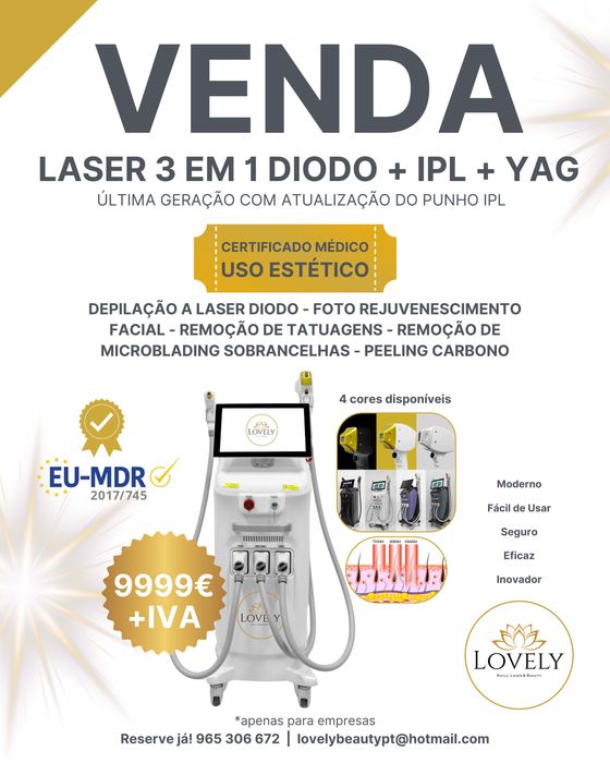 Equipamentos de Estética Avançada - Última Geração - PARA EMPRESAS