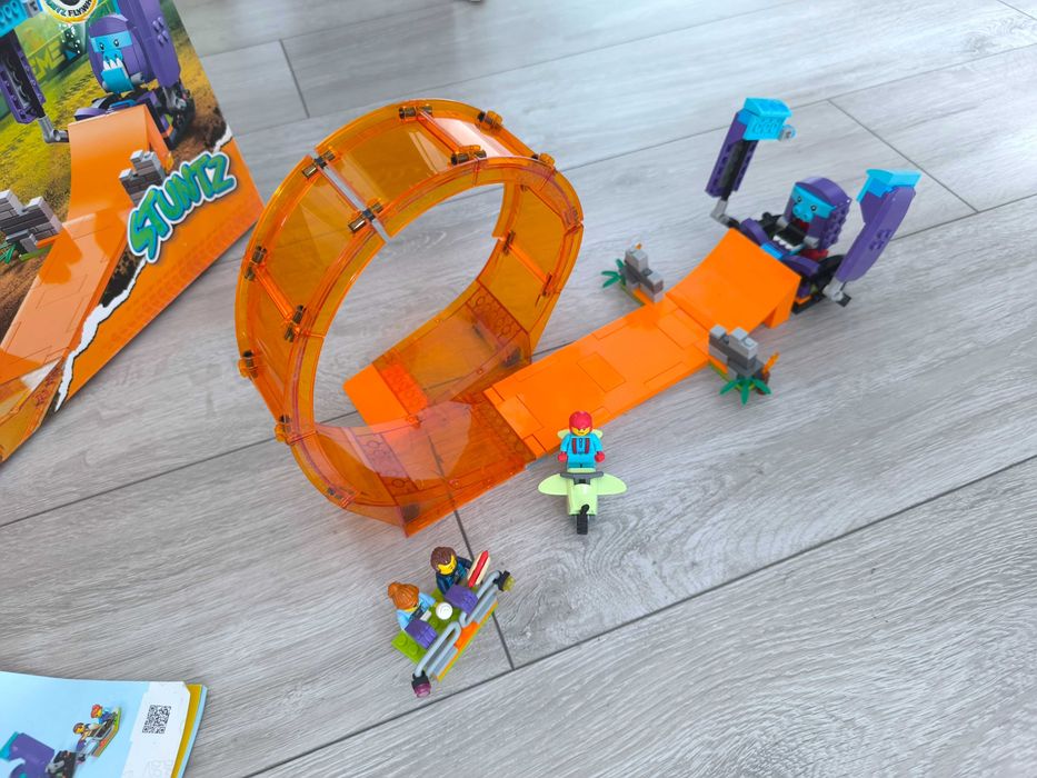 Klocki LEGO 60338 używane kaskaderska pętla