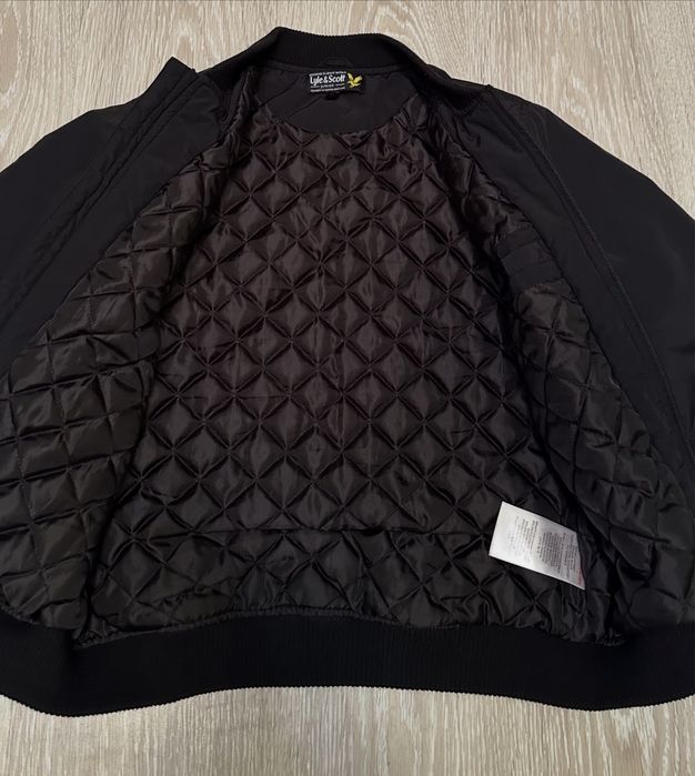 ‼️ харік нейлоновий бомбер Lyle&Scott junior 158 12 13 куртка оригінал