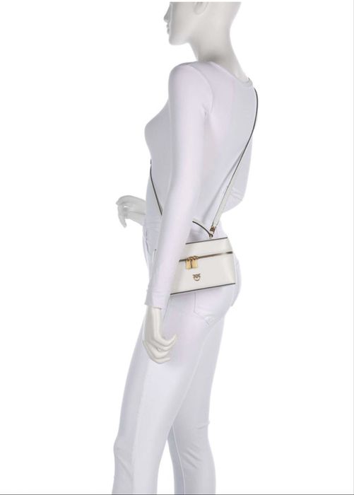 Сумка Pinko біла Vanity soft mini