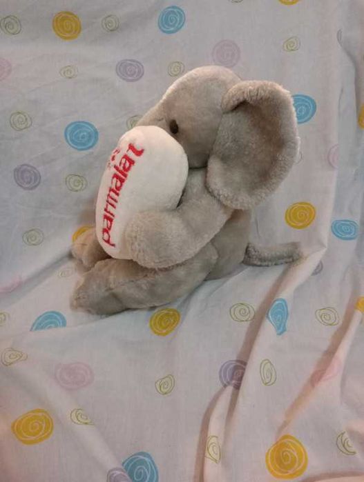 Peluche elefante parmalat