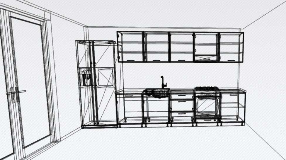 Meble Kuchenne Dafne - kuchnia pod wymiar - LAKIER - rabat - 20%