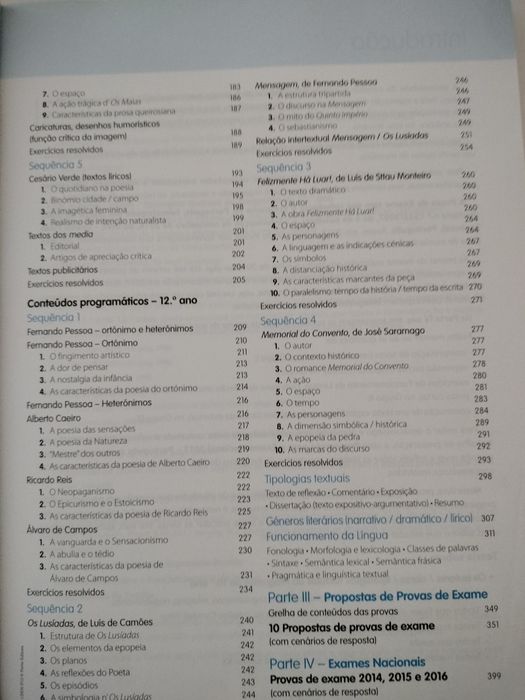 Livro preparação exame Português