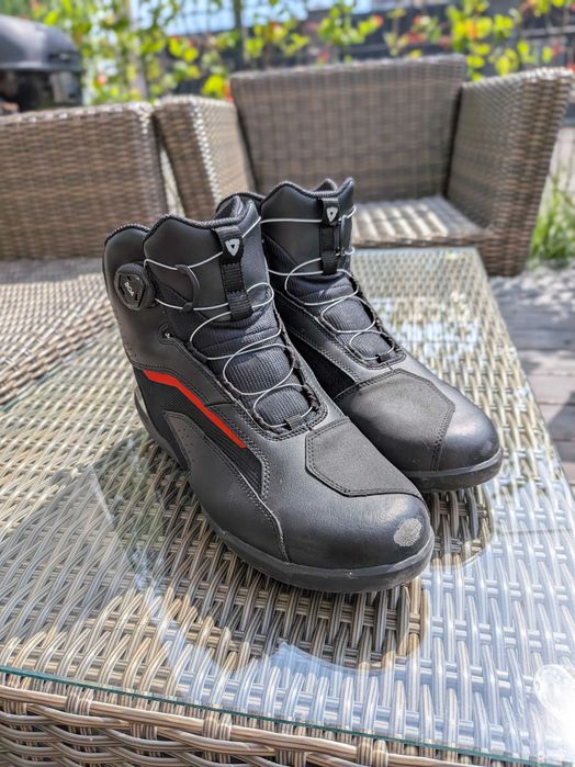 Buty motocyklowe REV’IT! Jetspeed Pro czarno-czerwone