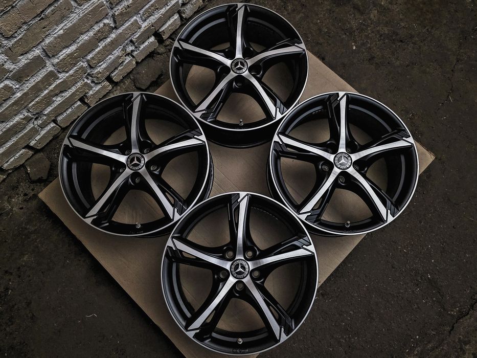 R18 5x112 Mercedes-Benz | Original | CZ | Преміум диски | Двохкольорові | Рідна фарба, ідеальний стан, без пошкоджень, без ремонтів, без дефектів