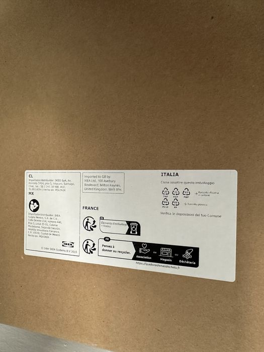 IKEA MALM Pojemniki na pościel (komplet 2 sztuki), kolor biały, numer artykułu: 402.495.41.