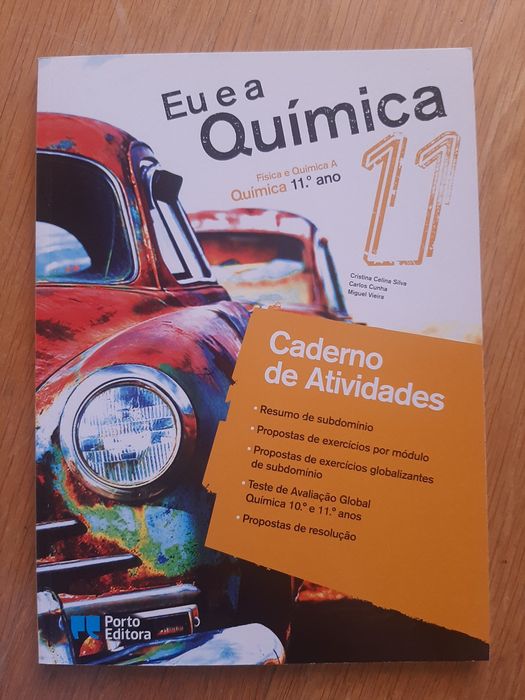 Caderno de atividades/À prova de exame Química 11°ano