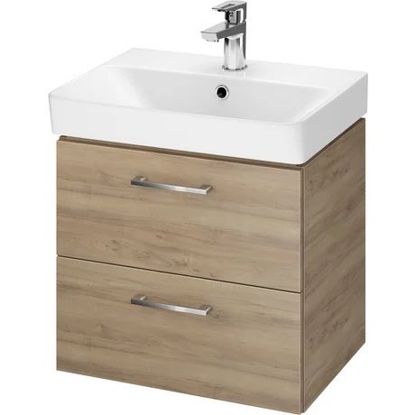 CERSANIT szafka podumywalkowa  LARA SLIM 50 orzech S926-063-DSM