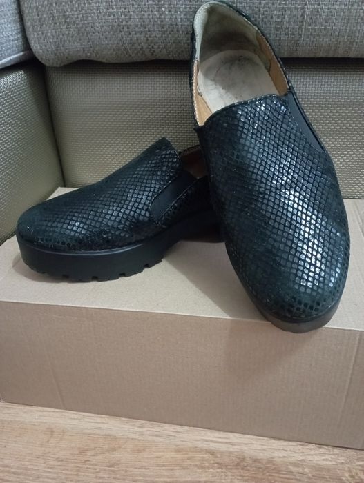 туфли кожаные.размер36