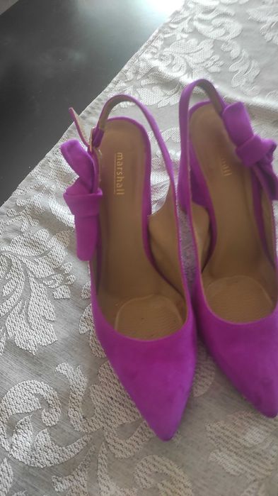 Buty damskie z odkryta piętą