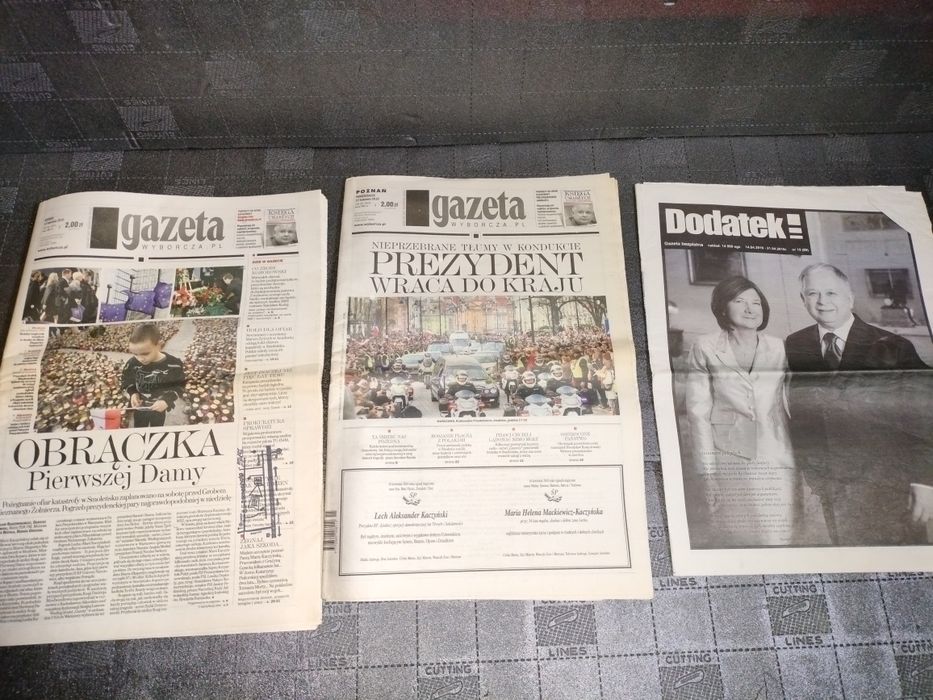 Gazety z kwietnia 2010 r.