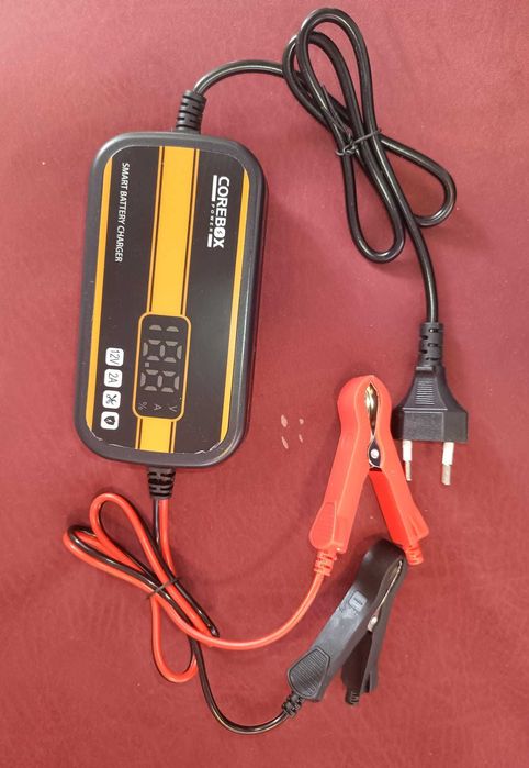 Carregador 12 volts ferramenta p/ emergências carro, mota, van, camião