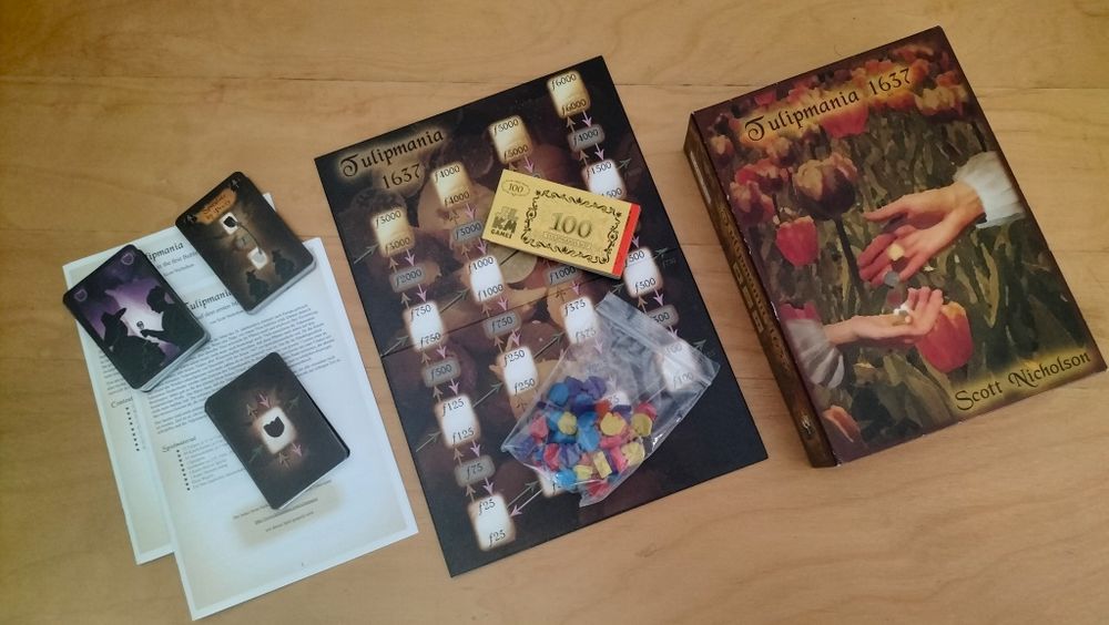 Tulipmania 1637 Jogo de Tabuleiro