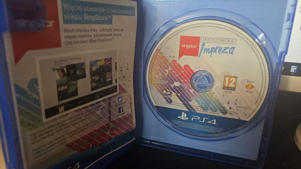 Gra mistrzowska impreza ps4 super stan