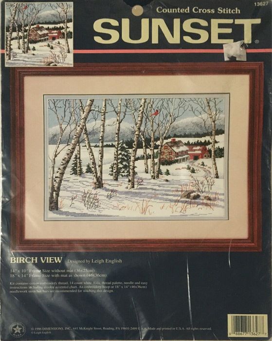 Скан Sunset для вишивки хрестом