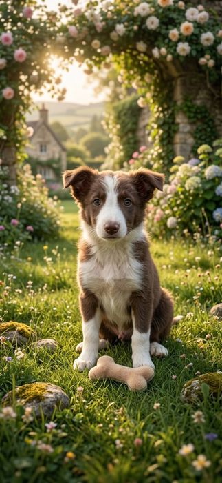 Border Collie castanho