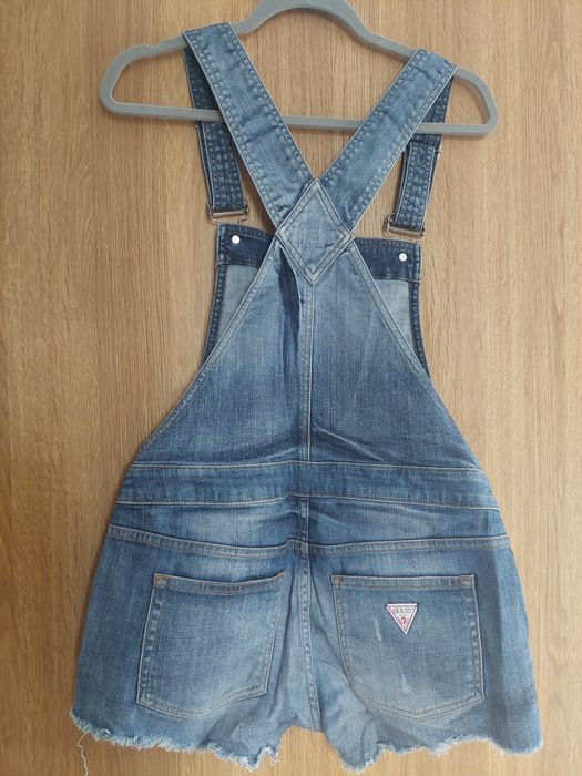 Guess ogrodniczki spodenki dżins S M 38