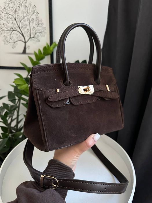 Жіноча замшева сумочка