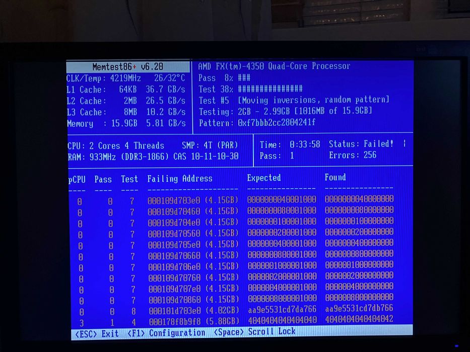 Модуль пам'яті для комп'ютера DDR3 16GB 1866MHz Kingston HyperX Fury