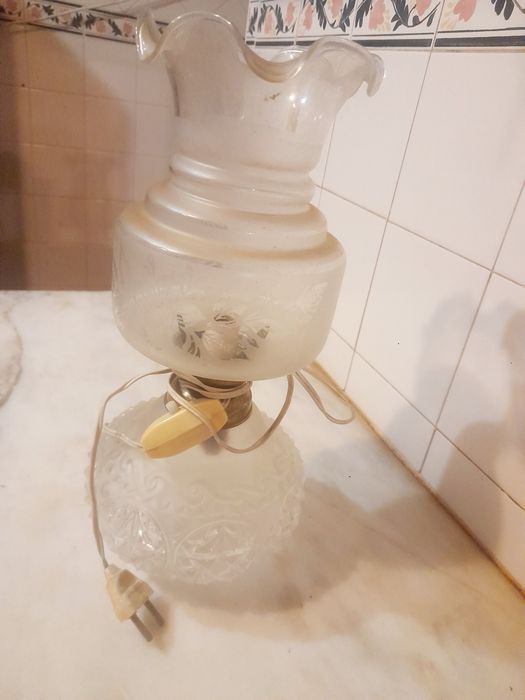 Candeeiro de Mesa de Cabeceira Vintage