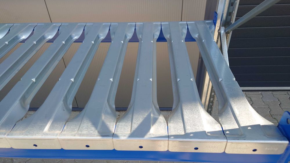 Regał półkowy magazynowy przemysłowy 270cm 2,7m wysokość 3m BITO