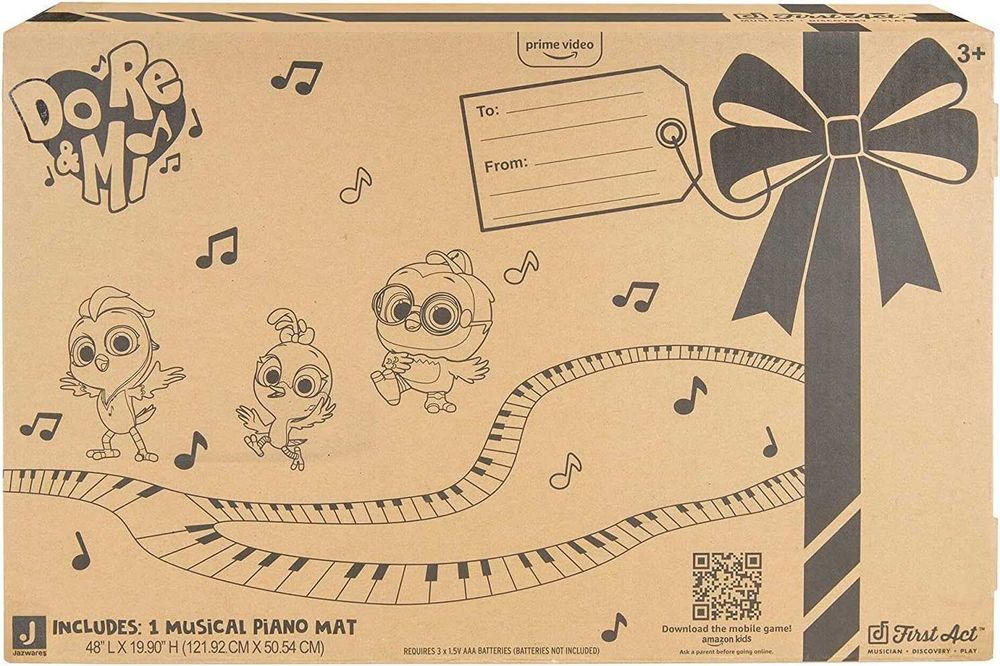 Музичний килимок піаніно Do, Re & Mi Musical Piano Mat