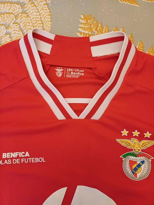 Equipamento Benfica 14 anos