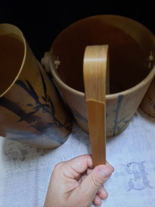 Copos de Bambu Antigos