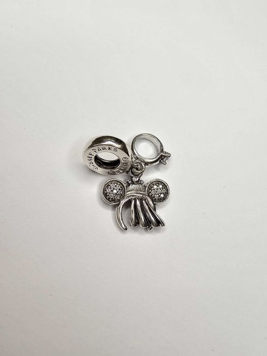 Srebrny charms do bransoletki Pandora Srebro 925 myszka minnie Disney