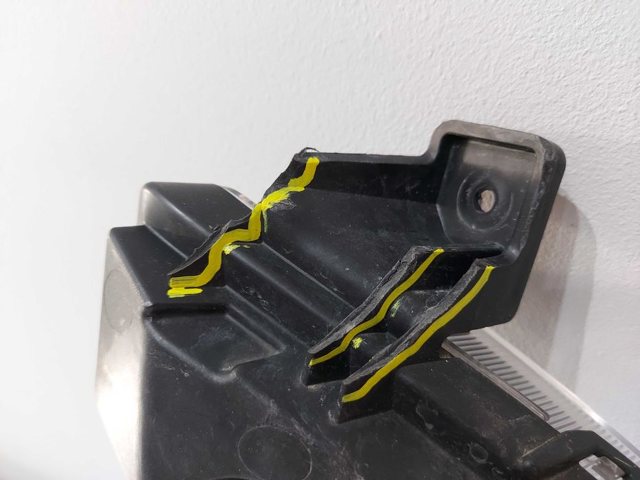 Hyundai Ioniq 16-19 Lampa do jazdy dziennej lewy przód 2PIN LED DRL EU