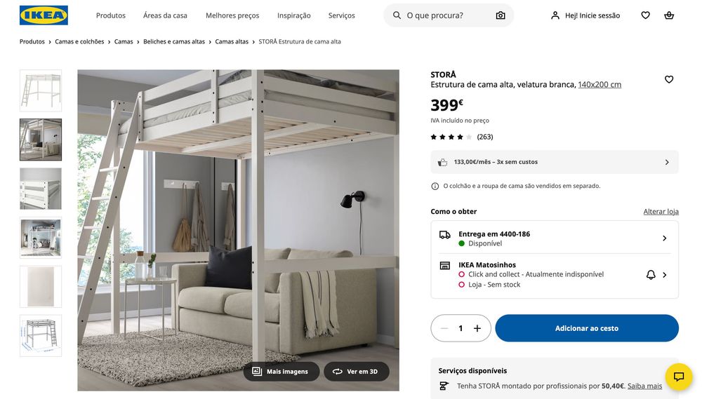Beliche IKEA Praticamente Novo