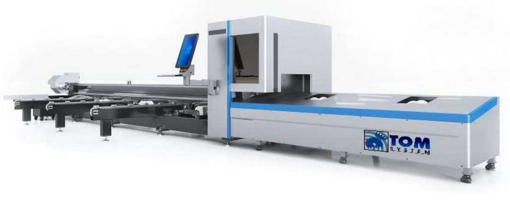 Wycinarka laserowa do rur i profili z głowicą 3D 6022 3kW TOMSystem