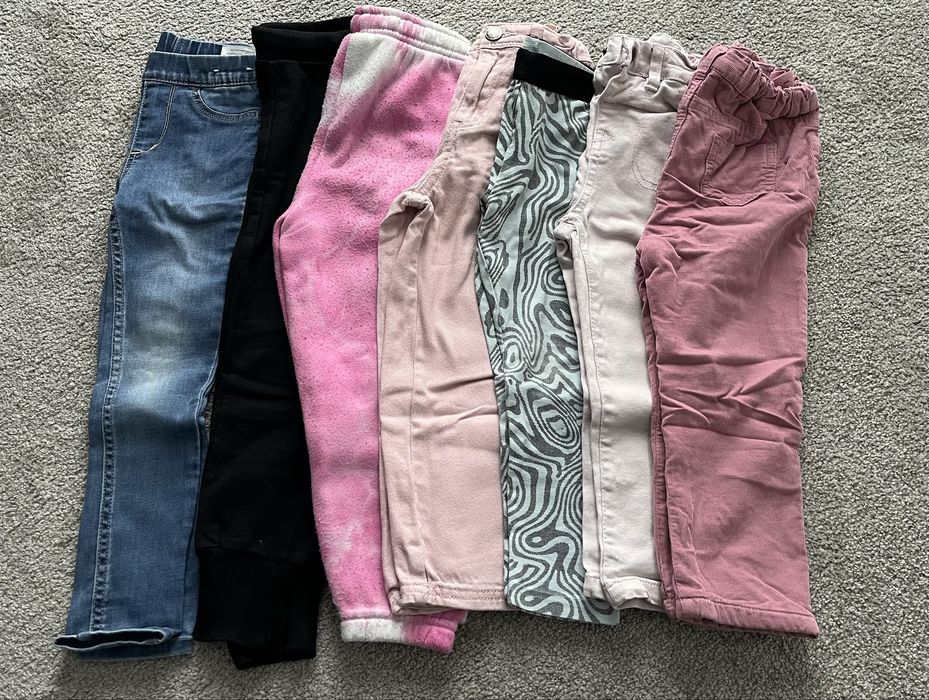 Leginsy, spodnie H&M, Coccodrillo, Sinsay