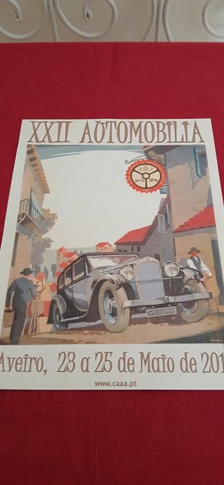 Cartaz XXII Automobilia Aveiro de 2014