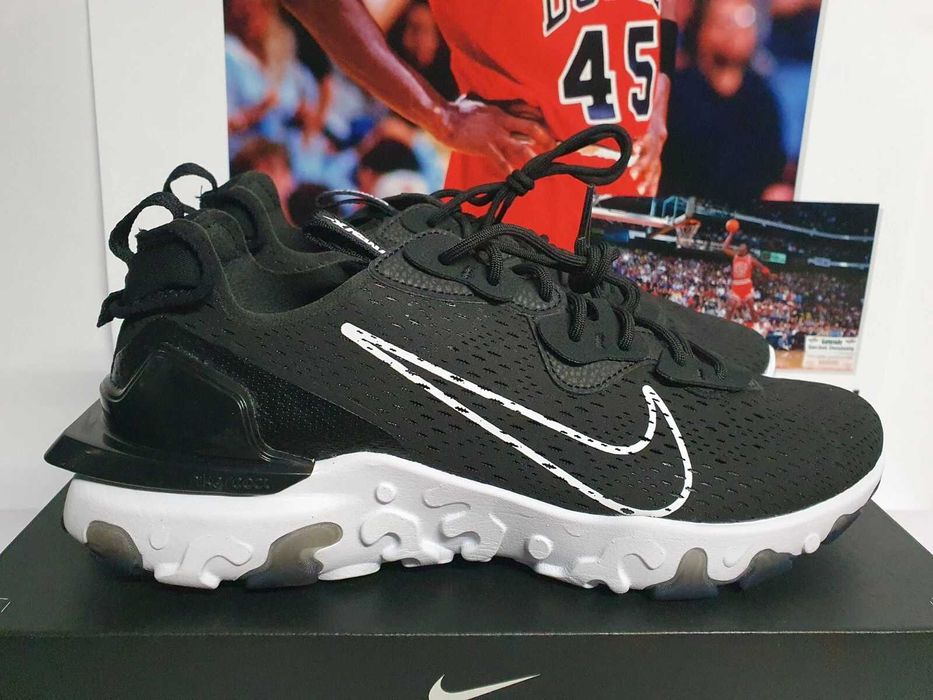 Кросівки Nike React Vision Black White