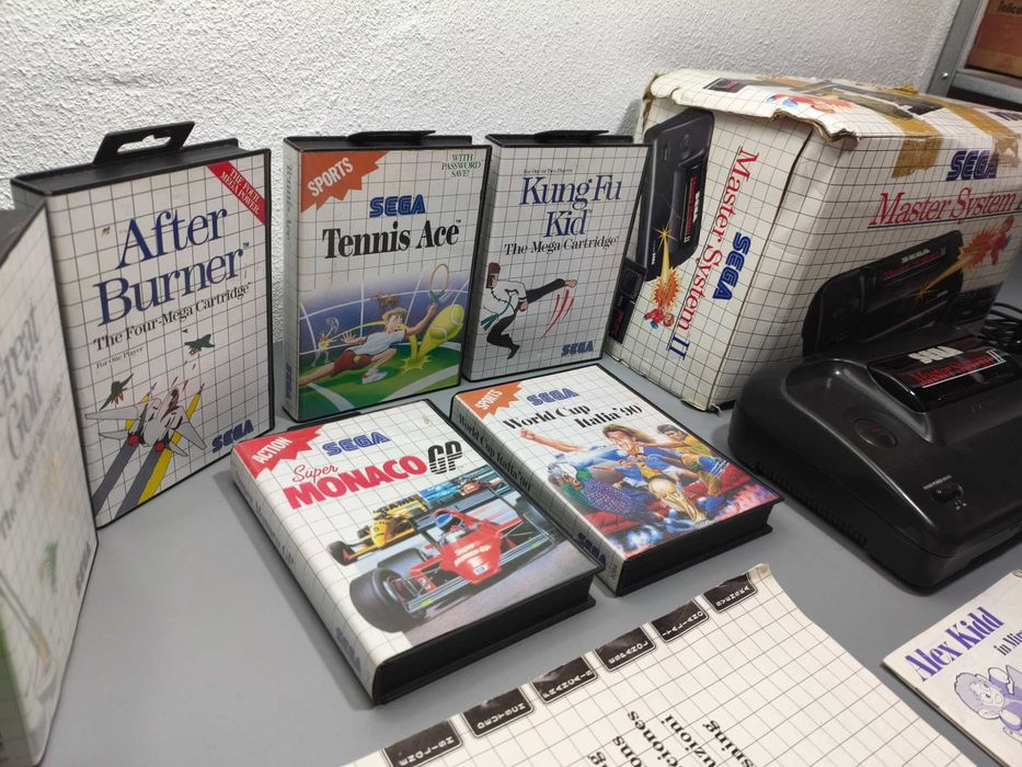 Sega Master System 2 + Jogos