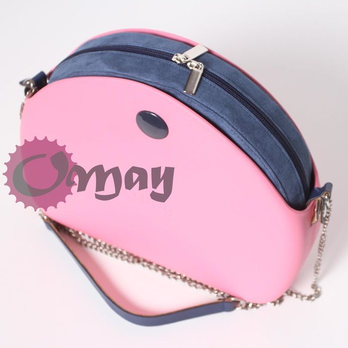 organizer OBAG MOON LIGHT ekozamsz niebieski granat 2 kieszenie OMAY