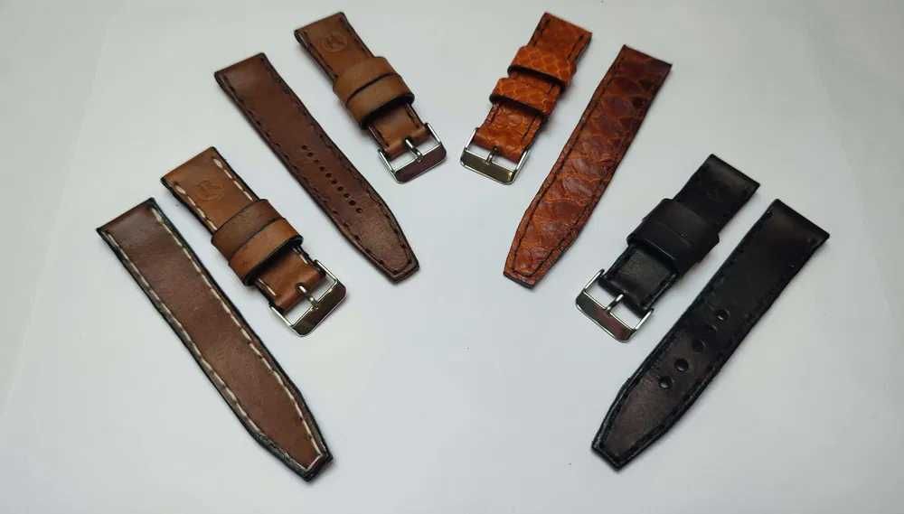 Paski do luksusowych zegarków - ręcznie robione / na zamówienie