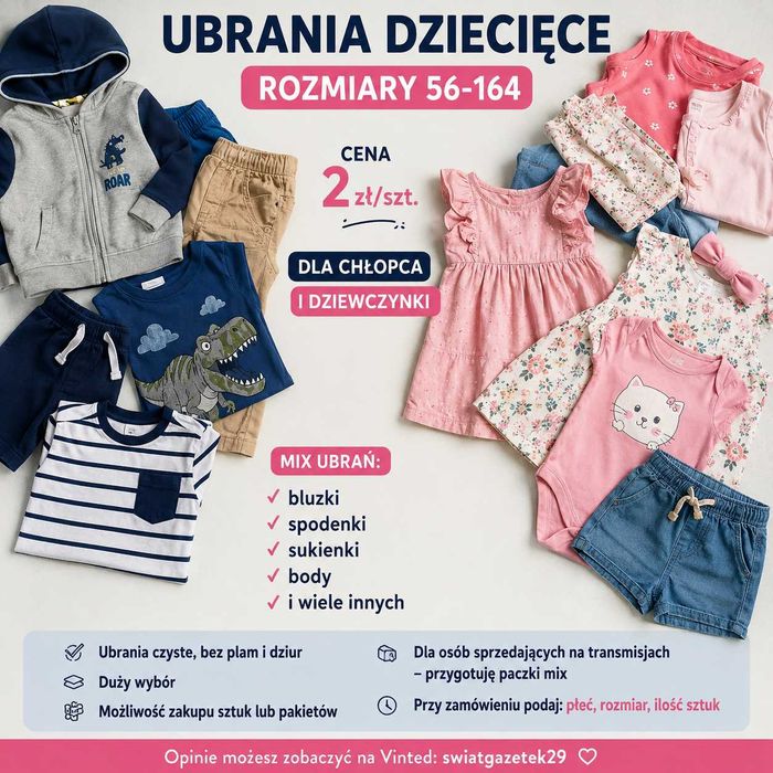 Ubrania dziecięce