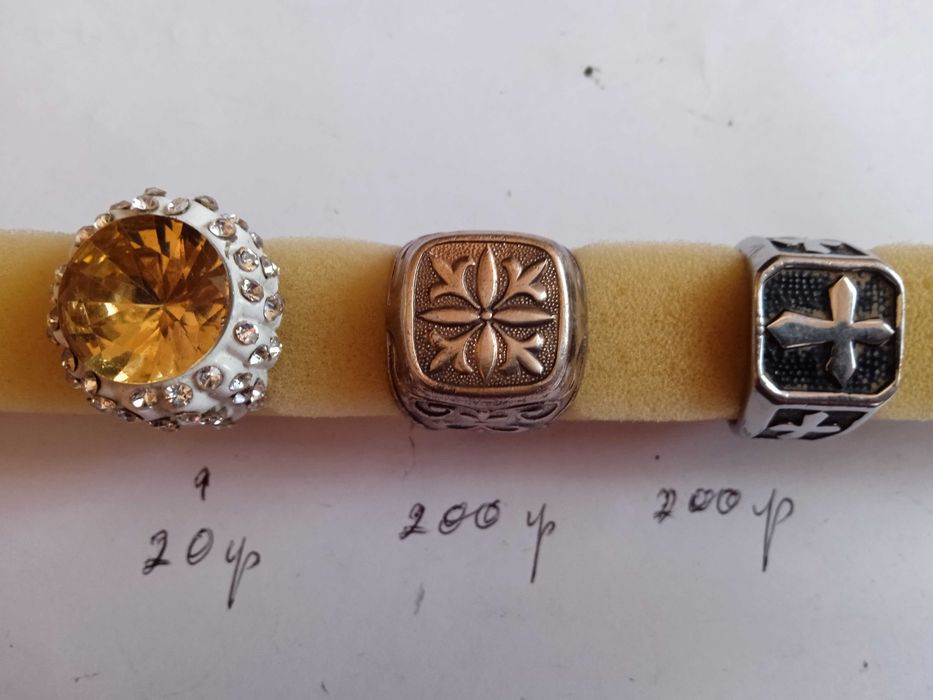 Старые перстни масонов