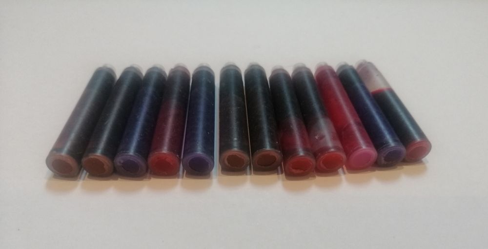 Recarga canetas coloridas