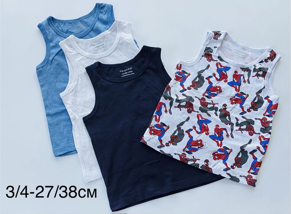Майка дитяча Primark Нова Бавовна для хлопчика та дівчинки