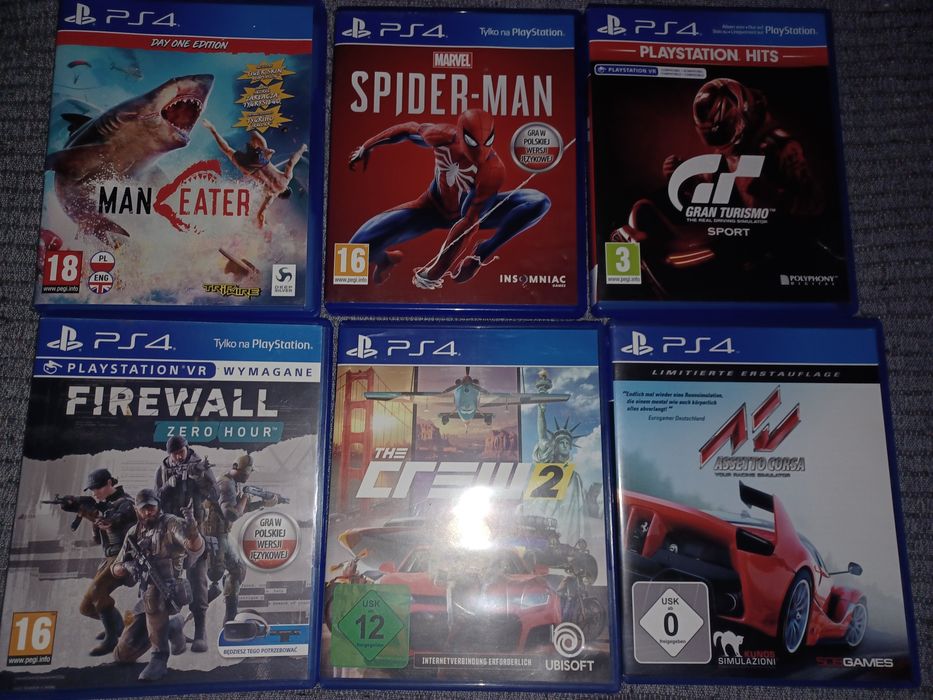 Gry ps 4 różne ceny