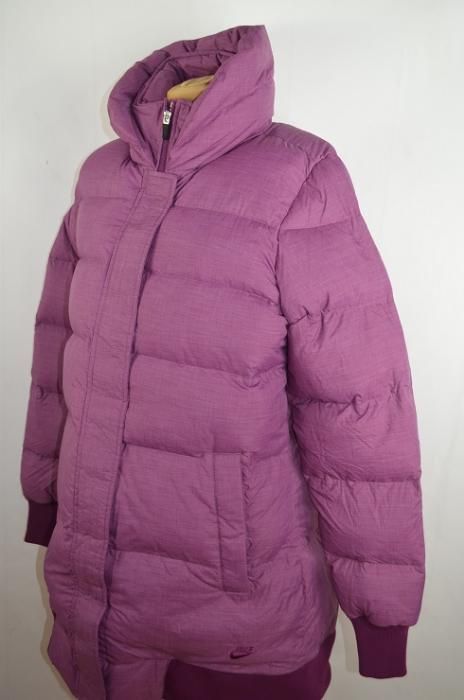 Kurtka Zimowa NIke puch naturalny kaczka szara DAMSKA roz L