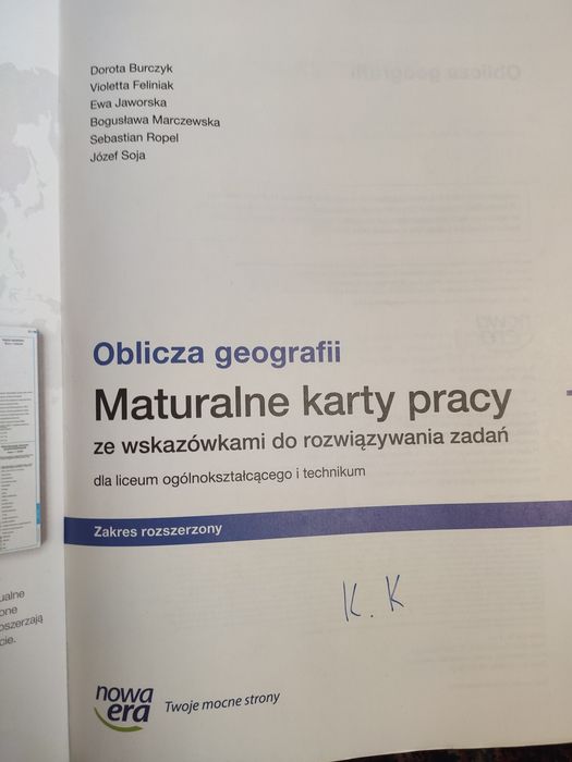 Maturalne karty pracy 1 oblicza geografii