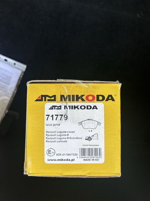Klocki hamulcowe Mikoda 71779 Laguna 3 Coupe Grandtour