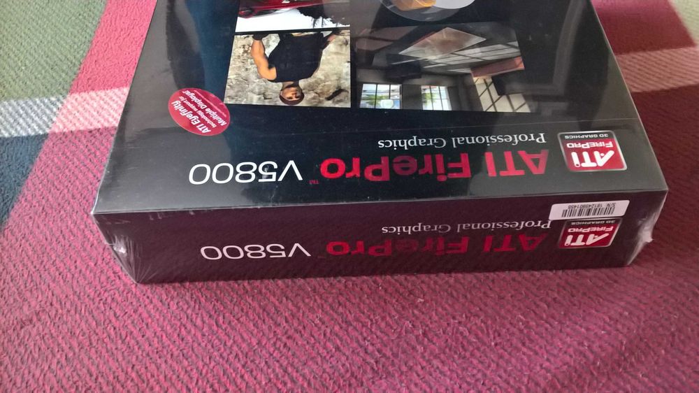 AMD - ATI  FirePro V5800 - nowa - new - Box - plomby - Windows 10